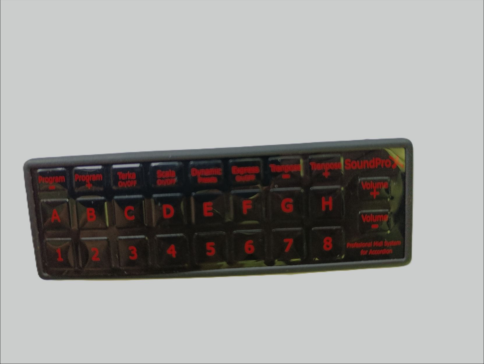 SoundProX2 Board Control Red SoundProX2 Board Control Red