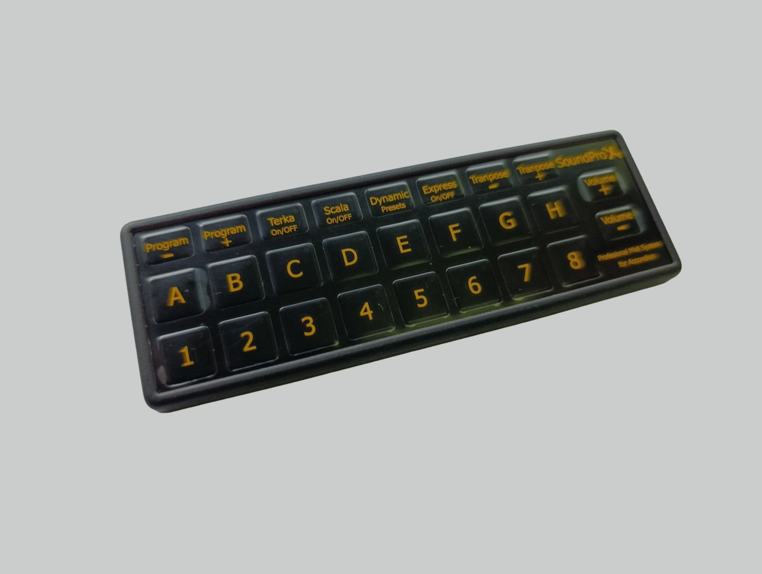 SoundProX2 Board Control Yellow SoundProX2 Board Control Yellow