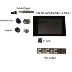 SD Card MIDI Sampler Module SoundPro X5
